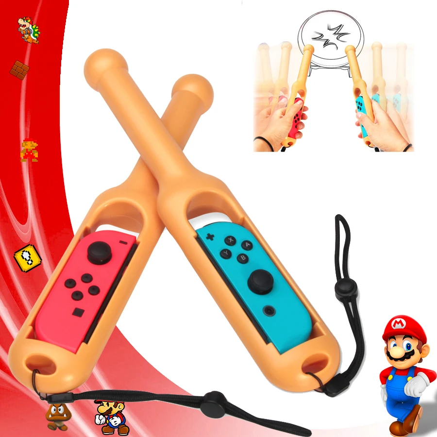 Аксессуары для Nintendo Switch барабан Тайко держатель ручки switch ремешок на запястье