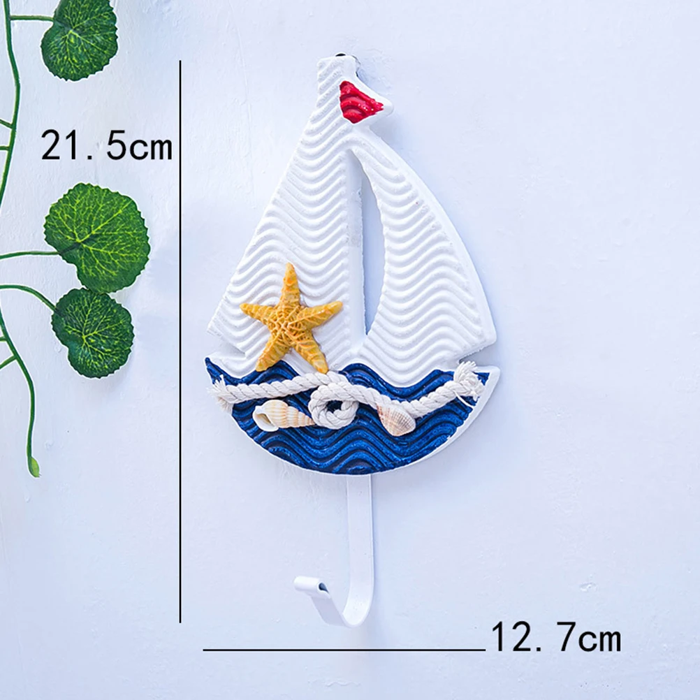 1PC Hook Sailboat Hanging Hook Hanger Clothes Hook Hat Hook for Home Office
1PC Hook Sailboat Hanging Hook Hanger Clothes Hook Hat Hook for Home Office