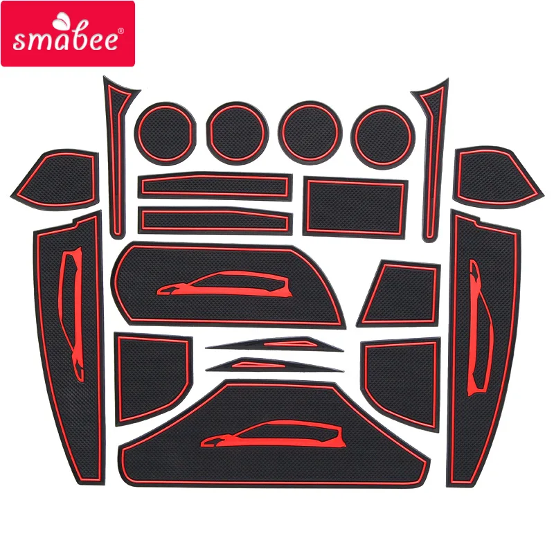 smabee Gate slot pad For TOYOTA Sienta 2016-2018 Interior Door Pad/Cup Non-slip mats 20pcs/Set
smabee Gate slot pad For TOYOTA Sienta 2016-2018 Interior Door Pad/Cup Non-slip mats 20pcs/Set