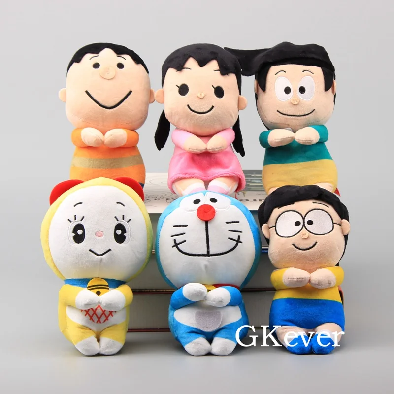 Q Version Doraemon 6 Styles Nobita Shizuka-chan Sneech Doramichan Plush Doll Soft Toys 6" 15 cm
Q Version Doraemon 6 Styles Nobita Shizuka-chan Sneech Doramichan Plush Doll Soft Toys 6" 15 cm