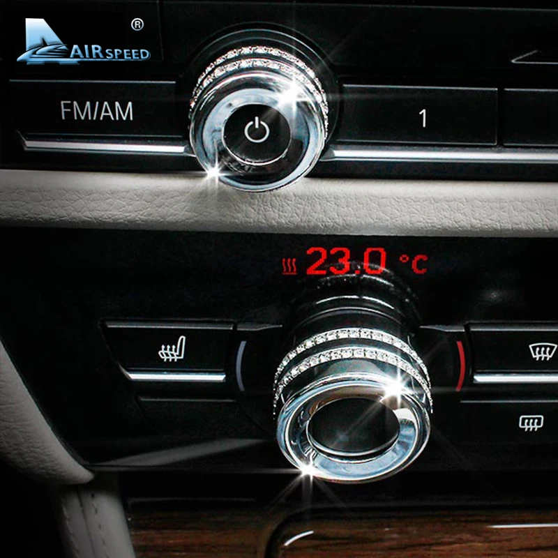 Алмазное кольцо для кондиционера Airspeed крышки ручек BMW F01 5GT F07 M5 M6 F15 F16 F25 F26 F20 F30 |