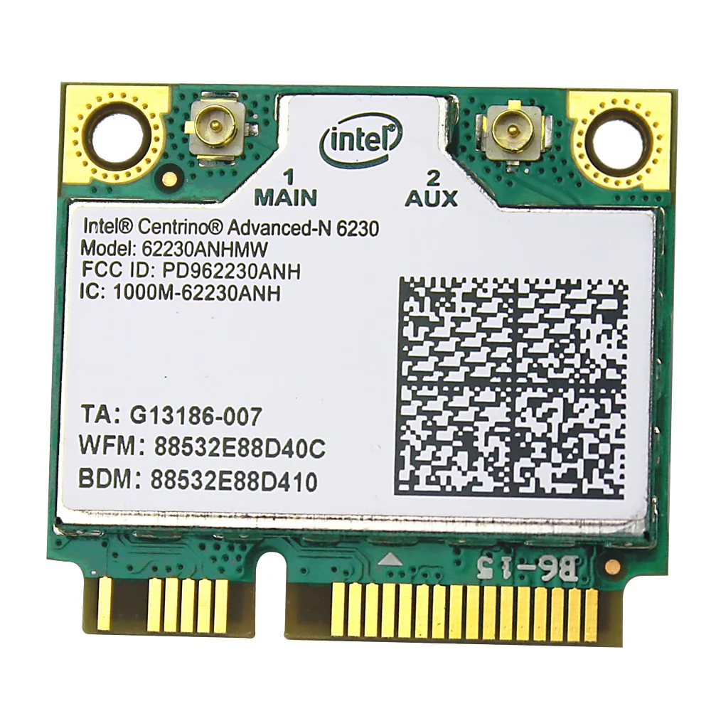 Для оригинального Centrino Advanced-N 6230 62230ANHMW 62230anhmw WiFi Bluetooth 3,0 Двухдиапазонная 300 Мбит/с PCI-E сетевая карта
Для оригинального Centrino Advanced-N 6230 62230ANHMW 62230anhmw WiFi Bluetooth 3,0 Двухдиапазонная 300 Мбит/с PCI-E сетевая карта