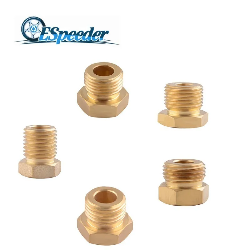ESPEEDER 1/8NPT Sump Plug Fitting Adapter Sensor Gauge Oil Temprature 1pcs Transition Joint X Matric Thread-Bras Brass M18*1.5
ESPEEDER 1/8NPT Sump Plug Fitting Adapter Sensor Gauge Oil Temprature 1pcs Transition Joint X Matric Thread-Bras Brass M18*1.5