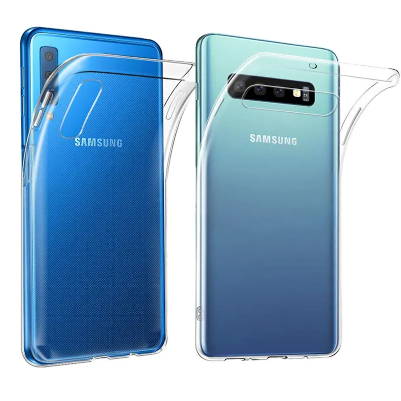 Чехол для Samsung Galaxy A50 ультратонкий прозрачный силиконовый чехол из ТПУ A20 A10 A40 A30 A60