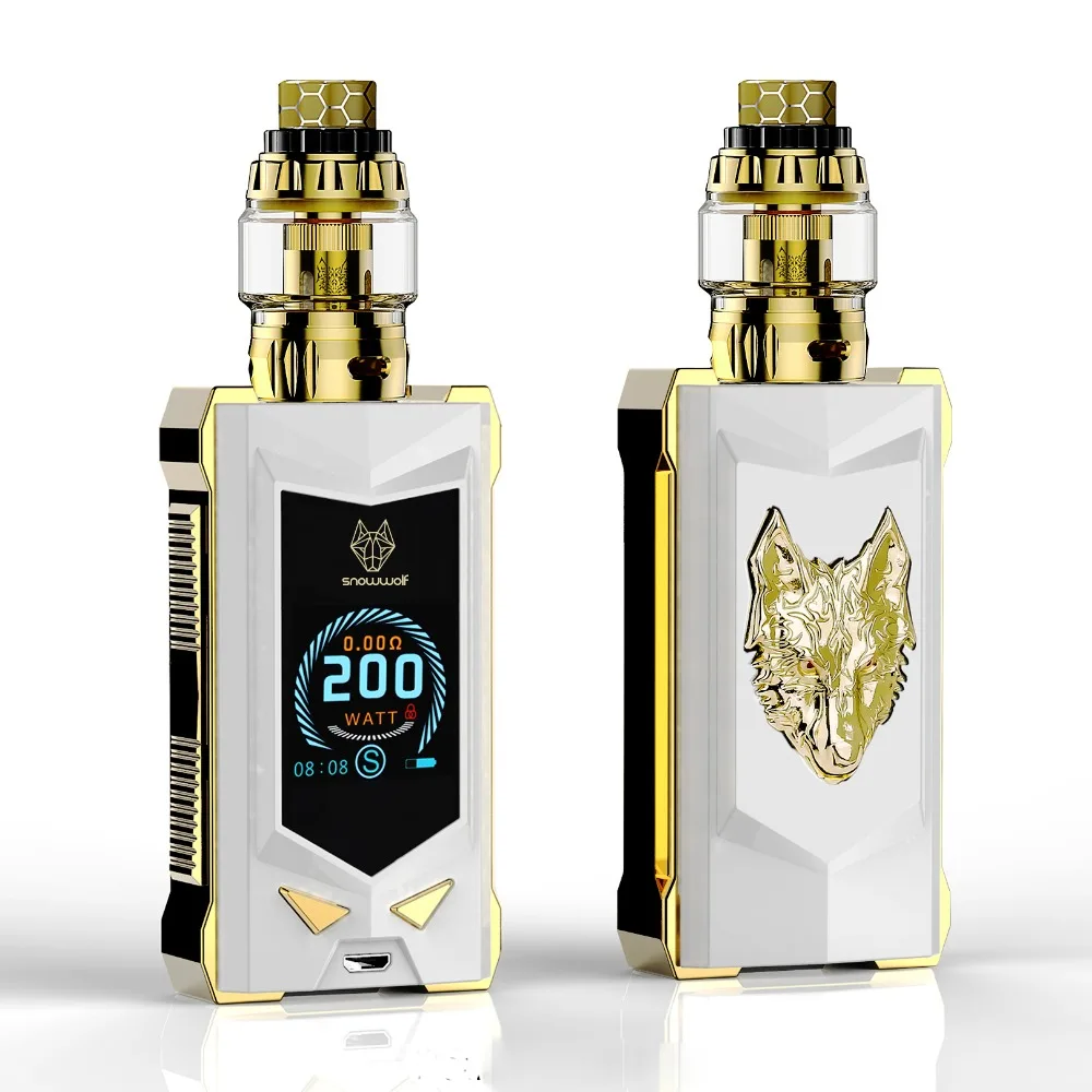 NEWEST electronic cigarette kit vape kit 100% original of sigelei snowwolf mfeng 200W SUPER POWER
NEWEST electronic cigarette kit vape kit 100% original of sigelei snowwolf mfeng 200W SUPER POWER