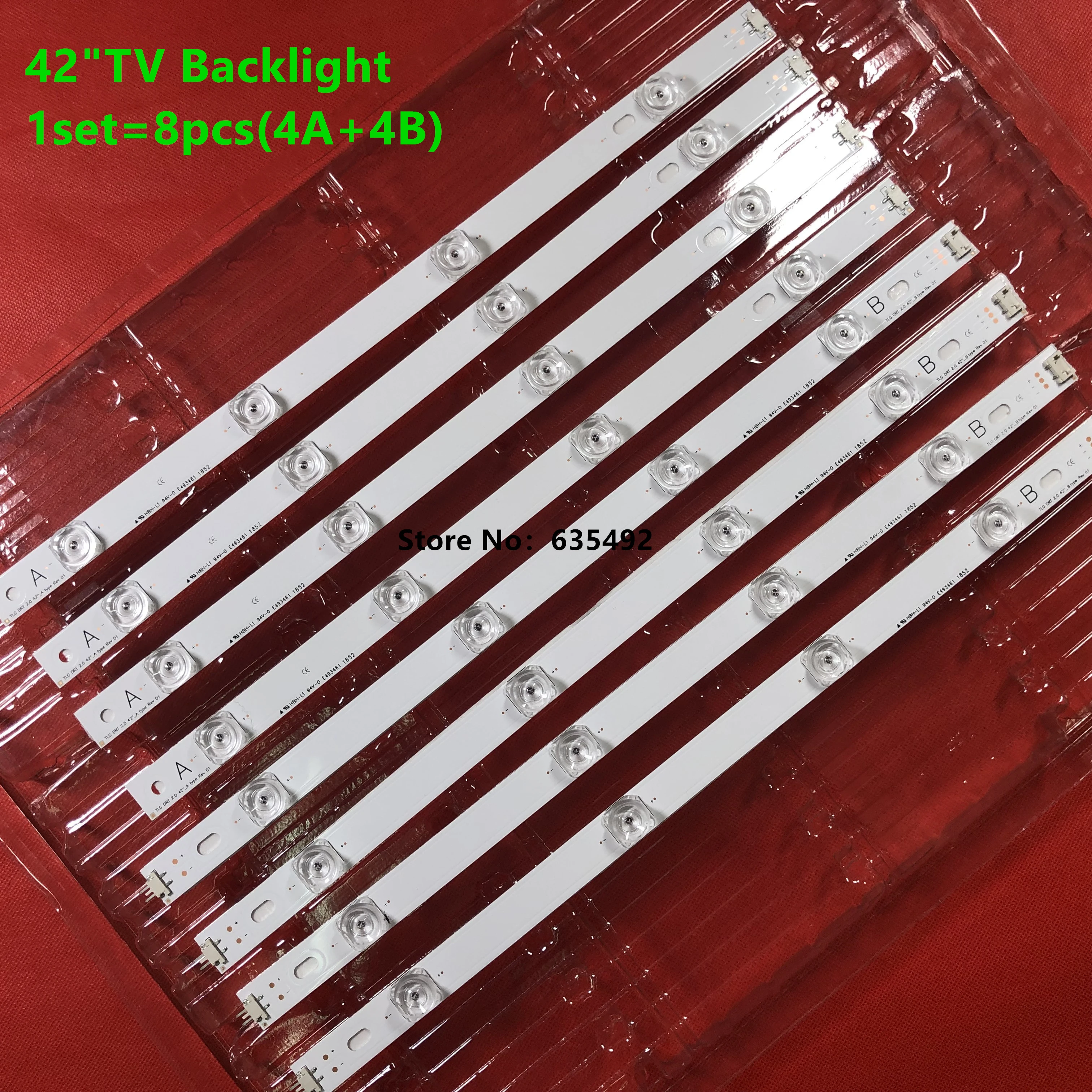 LED Strip For G INNOTEK DRT 3.0 42'' A/B TYPE 6916L-1956B 1957B 42LB5610 42LB5510 42LY320C 42GB6310 NC420DUN-VUBP1 Replacement
LED Strip For G INNOTEK DRT 3.0 42'' A/B TYPE 6916L-1956B 1957B 42LB5610 42LB5510 42LY320C 42GB6310 NC420DUN-VUBP1 Replacement