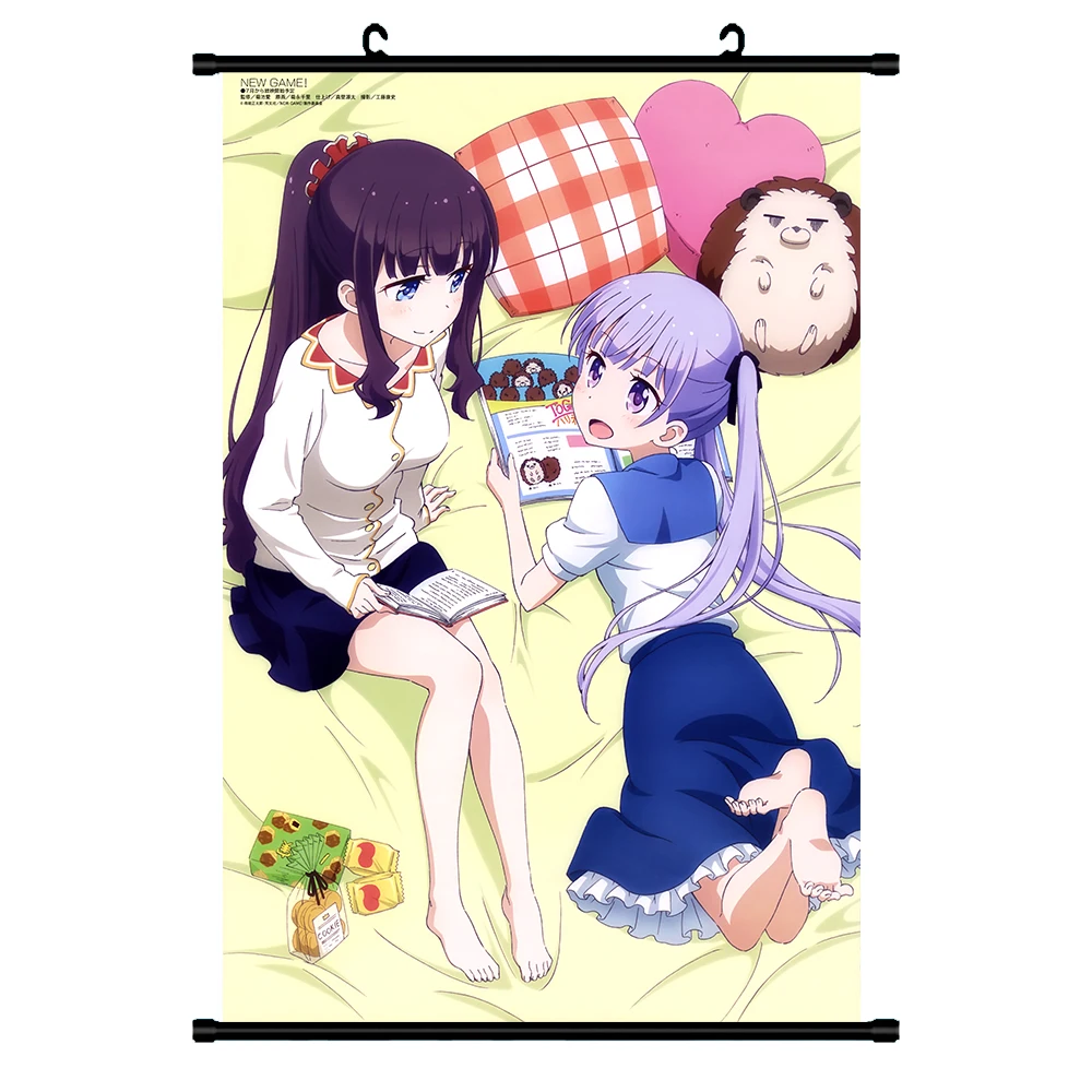 Japanese Decorative Pictures Anime New Game! Character Hifumi Takimoto & Aoba Suzukaze Home Decor Wall Scroll Poster
Japanese Decorative Pictures Anime New Game! Character Hifumi Takimoto & Aoba Suzukaze Home Decor Wall Scroll Poster