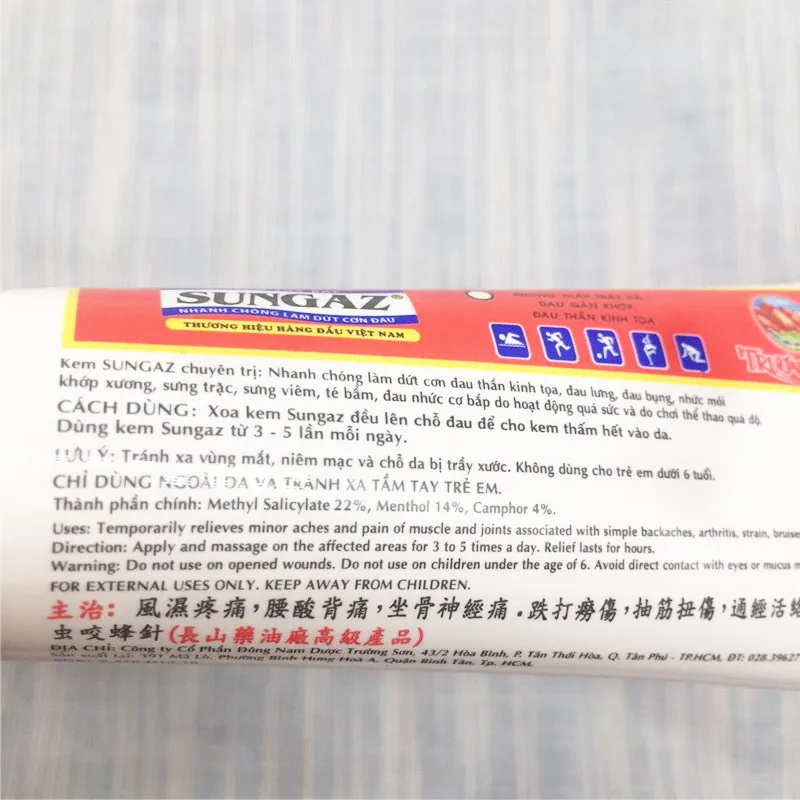 Original Vietnam Medical Balm Back Shoulder Pain Relief Arthritis Ointment Muscle Aches Cream Health Care Plaster
Original Vietnam Medical Balm Back Shoulder Pain Relief Arthritis Ointment Muscle Aches Cream Health Care Plaster