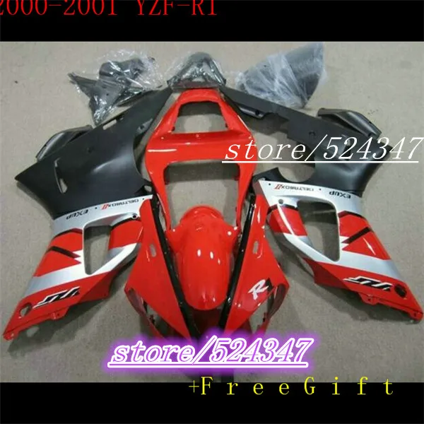 Nn-COOL Red white blk Fairing for YZF R1 00-01 YZF-R1 2000-2001 YZF1000 YZFR1 00 01 2000 2001 for Yamaha
Nn-COOL Red white blk Fairing for YZF R1 00-01 YZF-R1 2000-2001 YZF1000 YZFR1 00 01 2000 2001 for Yamaha