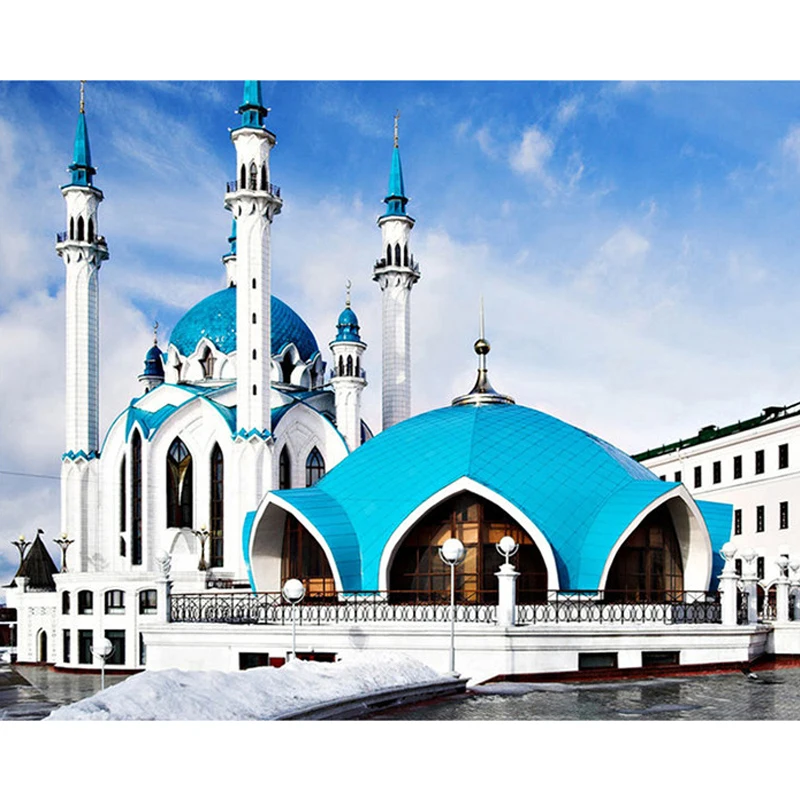 Islamic mosque diamond Embroidery diy diamond painting mosaic diamant painting 3d cross stitch pictures H506
Islamic mosque diamond Embroidery diy diamond painting mosaic diamant painting 3d cross stitch pictures H506