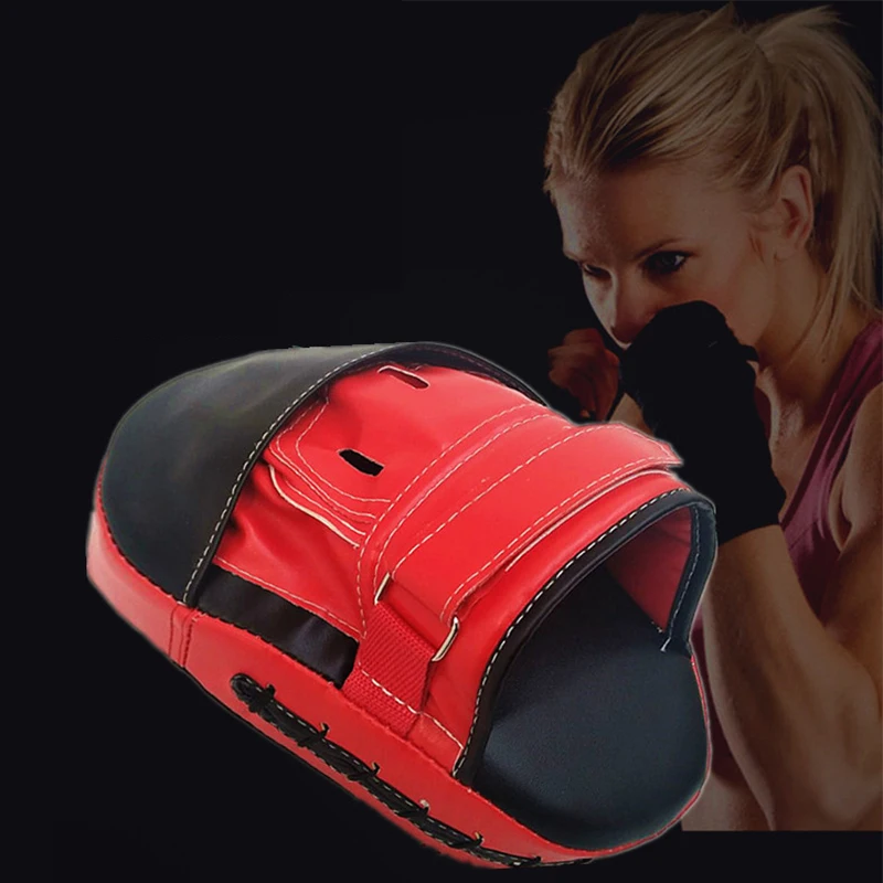 1PC Fitness Sport PU Leather Arc Boxing Hand Target Sanda Combat Taekwondo Fight MMA Muay Thai Kick Adjustable ittens Gloves
1PC Fitness Sport PU Leather Arc Boxing Hand Target Sanda Combat Taekwondo Fight MMA Muay Thai Kick Adjustable ittens Gloves