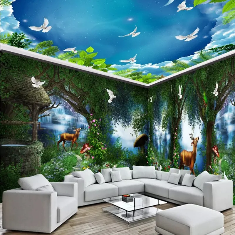 Custom 3d wallpaper Cartoon fairy tale full house wall mural Children's wallpaper nursery kindergarten wallpaper
Custom 3d wallpaper Cartoon fairy tale full house wall mural Children's wallpaper nursery kindergarten wallpaper
