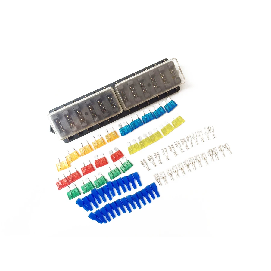 Universal Car Truck Vehicle 12 Way Circuit Automotive Middle-size Blade Fuse Box Block Holder
Universal Car Truck Vehicle 12 Way Circuit Automotive Middle-size Blade Fuse Box Block Holder