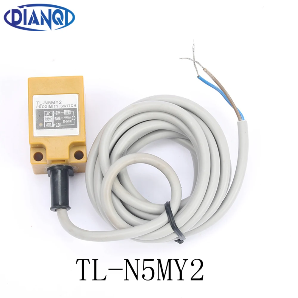 Inductive Proximity Sensor TL-N5MY2 2WIRE NC Detection distance 5MM AC110-220V Proximity Switch sensor switch
Inductive Proximity Sensor TL-N5MY2 2WIRE NC Detection distance 5MM AC110-220V Proximity Switch sensor switch