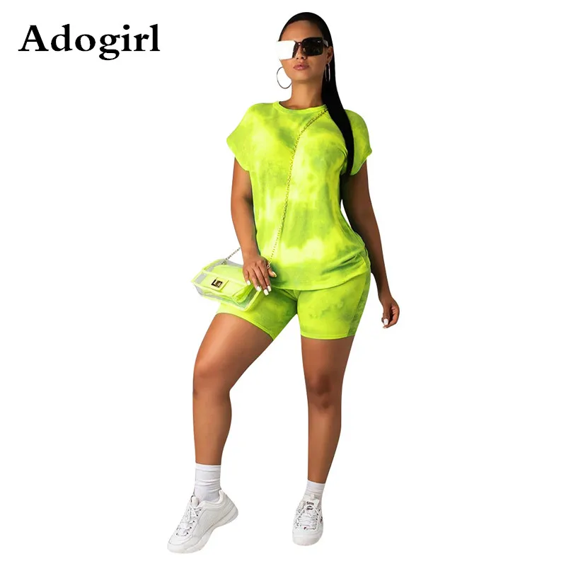 Adogirl Tie Up Galaxy Print 2 Piece Set O-neck Short Sleeve Tee Top & Shorts Suit Women's Sporting Tracksuit Female Clothing
Adogirl Tie Up Galaxy Print 2 Piece Set O-neck Short Sleeve Tee Top & Shorts Suit Women's Sporting Tracksuit Female Clothing