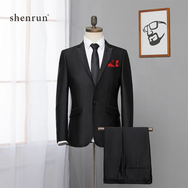 Shenrun Men Suits Slim Fit Work Formal Suit Jacket Pants Business Party Male Blazers Wedding Casual Jackets Stage Show Costume
Shenrun Men Suits Slim Fit Work Formal Suit Jacket Pants Business Party Male Blazers Wedding Casual Jackets Stage Show Costume