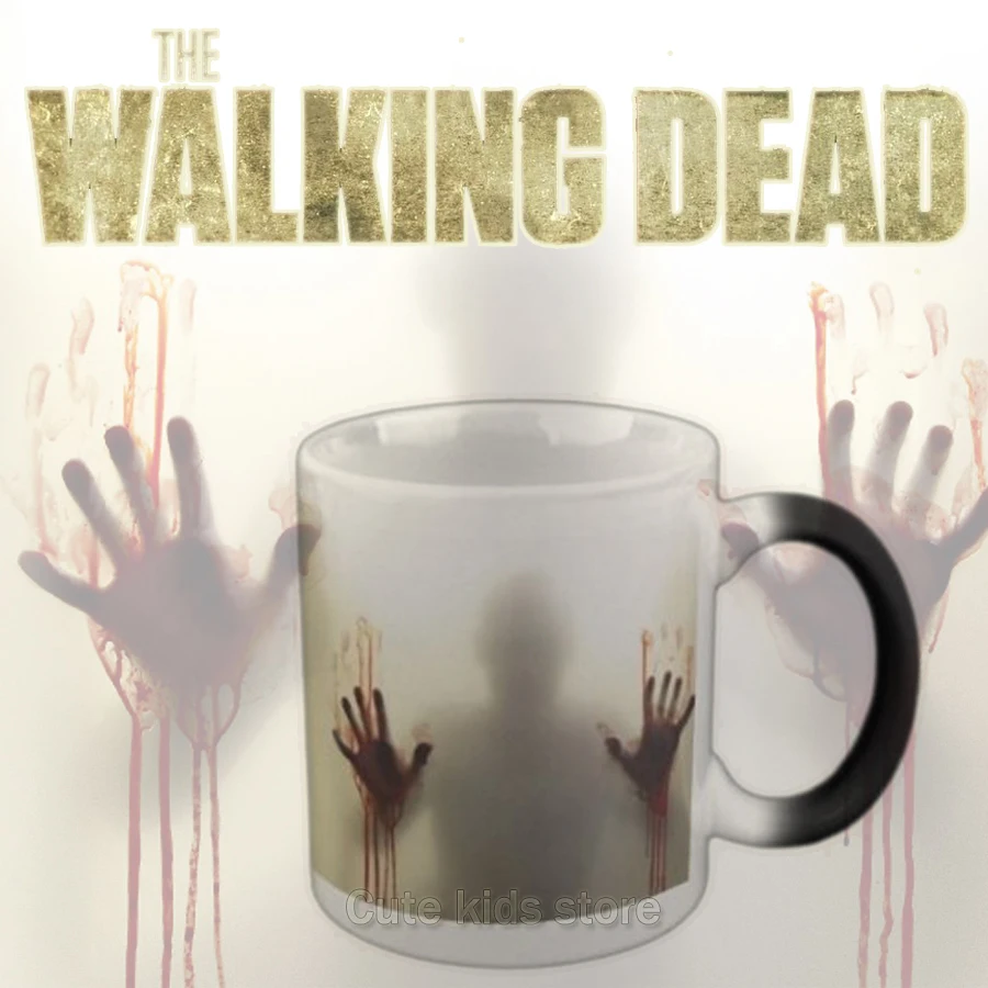 Drop shipping!The walking dead Mug color changing Heat Sensitive Ceramic 11oz coffee cup surprice gift for boy friend
Drop shipping!The walking dead Mug color changing Heat Sensitive Ceramic 11oz coffee cup surprice gift for boy friend