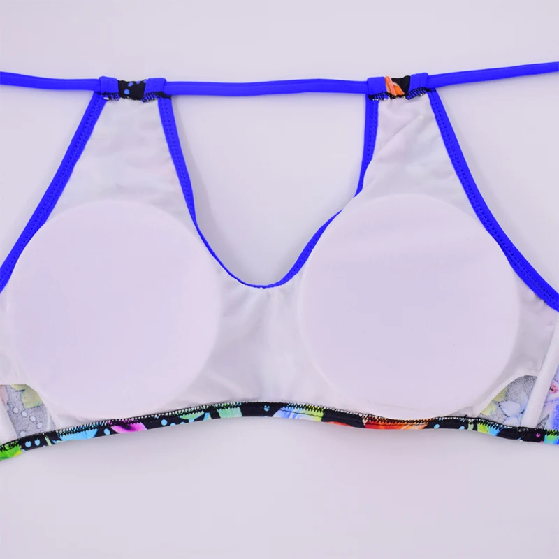 New Sexy Colorful Floral Bikini Women Swimsuit High Neck Halter Swimwear S-L Girl Backless Padded Bathing Suit Micro Bikini Set
New Sexy Colorful Floral Bikini Women Swimsuit High Neck Halter Swimwear S-L Girl Backless Padded Bathing Suit Micro Bikini Set