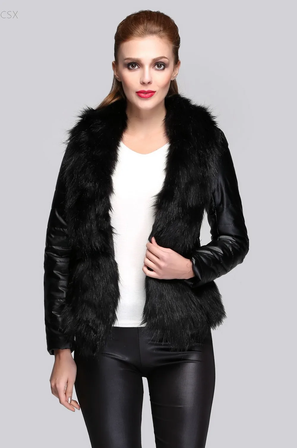 MwOiiOwM Hot Sale Luxury Women's Faux Fur Coat Leather Outerwear Snowsuit Long Sleeve Jacket Black b2# 41
MwOiiOwM Hot Sale Luxury Women's Faux Fur Coat Leather Outerwear Snowsuit Long Sleeve Jacket Black b2# 41