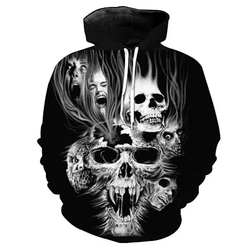 Cool Skull Printed Hoodies 3D Men Women Fashion Sweatshirts Hooded Tracksuits Male Pullover Brand Drop Ship Hoodie ZOOTOP BEAR
Cool Skull Printed Hoodies 3D Men Women Fashion Sweatshirts Hooded Tracksuits Male Pullover Brand Drop Ship Hoodie ZOOTOP BEAR