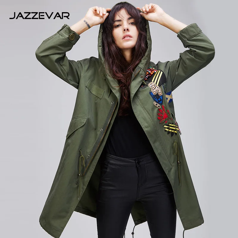 trench coat long spring waterfall runway coats women 2019 plus size army green double breast slim fit embroidery elegant
trench coat long spring waterfall runway coats women 2019 plus size army green double breast slim fit embroidery elegant