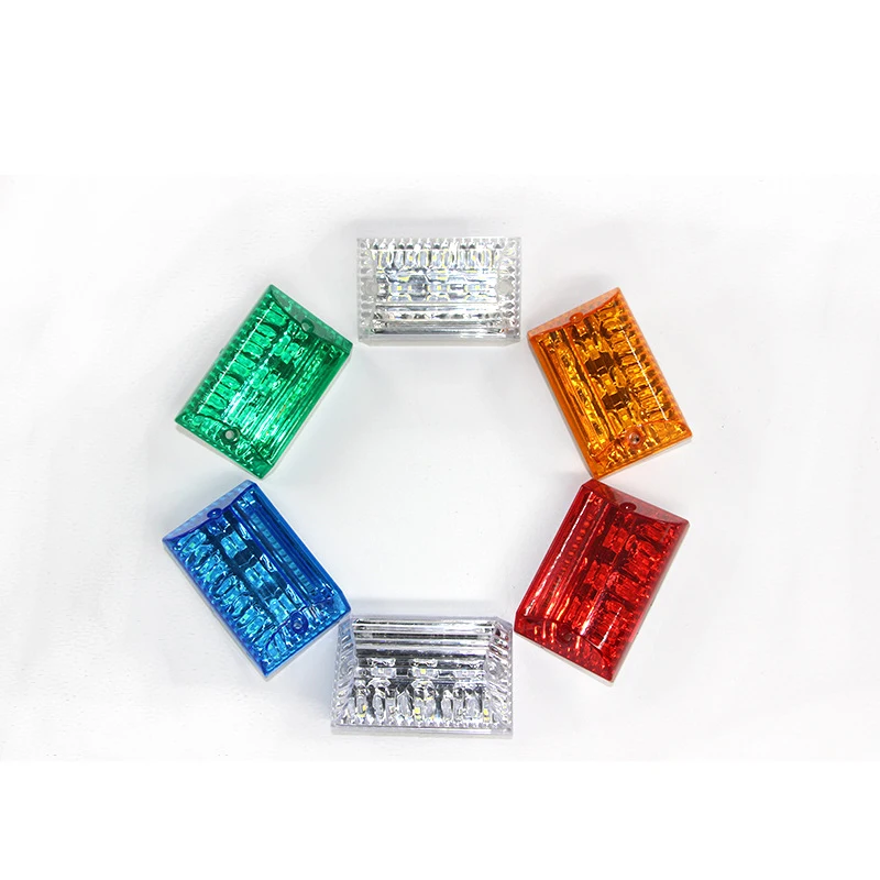 1Pair LED Side Marker Light Clearance Lamp for 24V Truck Bus Boat Trailer Caravan RV Lorry
1Pair LED Side Marker Light Clearance Lamp for 24V Truck Bus Boat Trailer Caravan RV Lorry