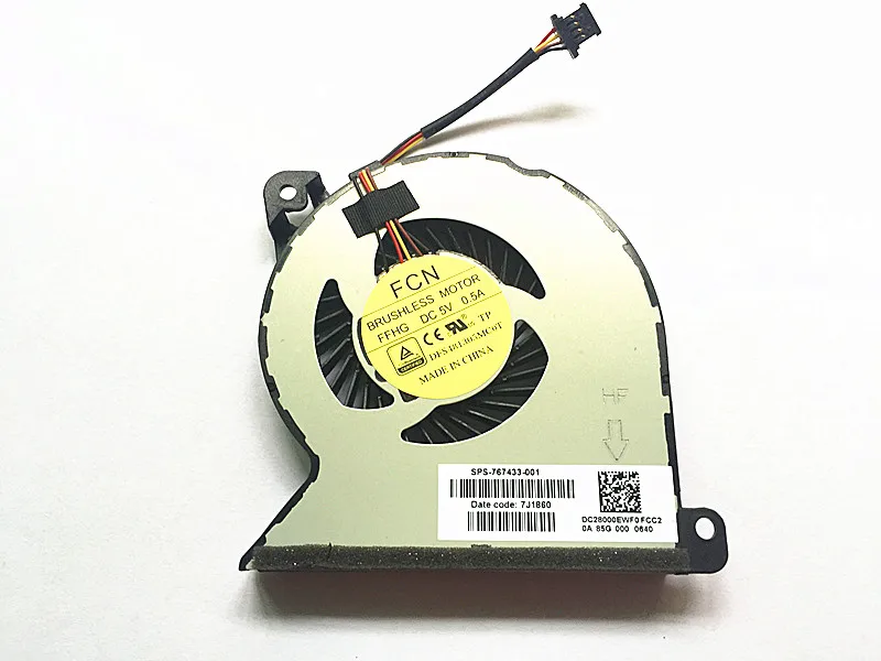 Для HP PROBOOK 440 445 450 455 G2 HSTNN-C83C SPS 470-001 DC28000EWF0 MF60070V1-C350-S9A KSB05105HA701 Вентилятор охлаждения процессора
Для HP PROBOOK 440 445 450 455 G2 HSTNN-C83C SPS 470-001 DC28000EWF0 MF60070V1-C350-S9A KSB05105HA701 Вентилятор охлаждения процессора
