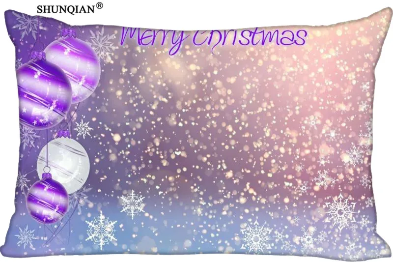 Hot Custom Merry Christmas Rectangular Pillowcase Home Bedroom Living Room Silk Pillowcase Two Sides Printing More Size
Hot Custom Merry Christmas Rectangular Pillowcase Home Bedroom Living Room Silk Pillowcase Two Sides Printing More Size