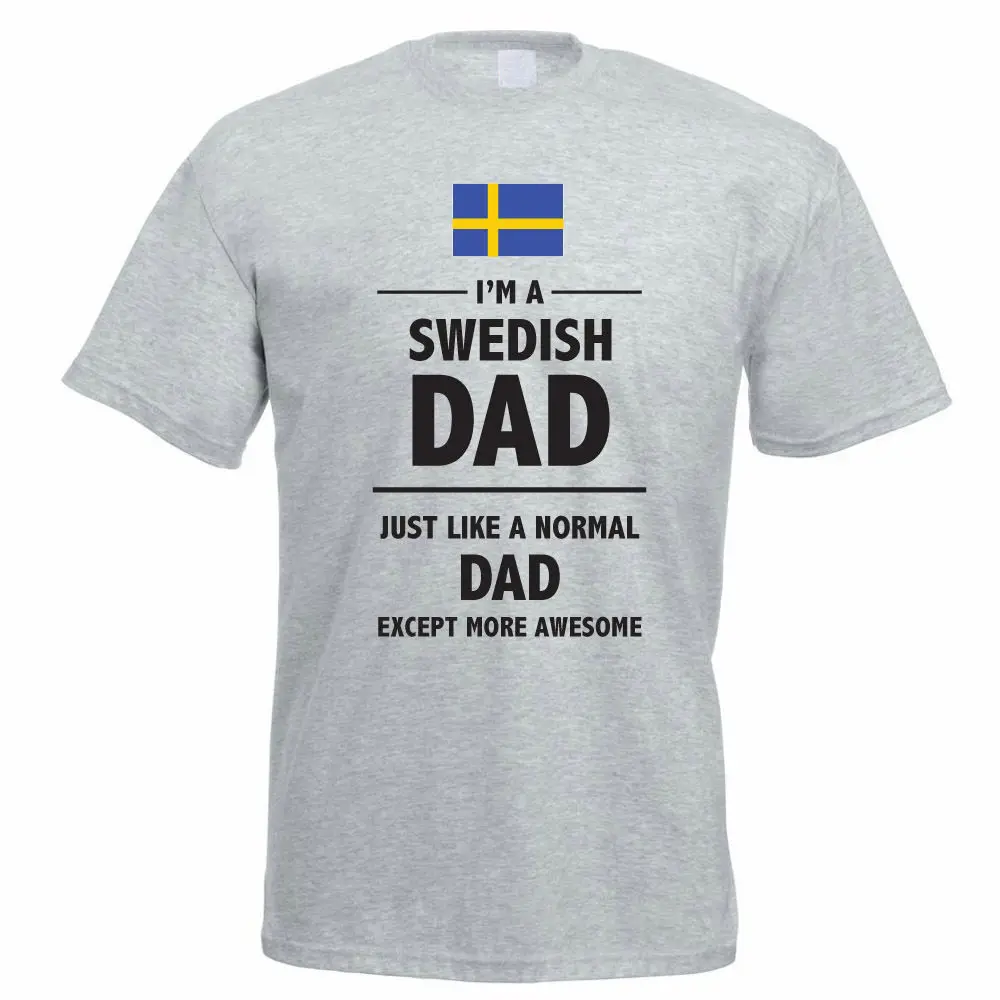 2019 New Fashion Brand Clothing Different Colours High Quality I'm A Swedish Dad 100% Cotton Brand New T-Shirts
2019 New Fashion Brand Clothing Different Colours High Quality I'm A Swedish Dad 100% Cotton Brand New T-Shirts