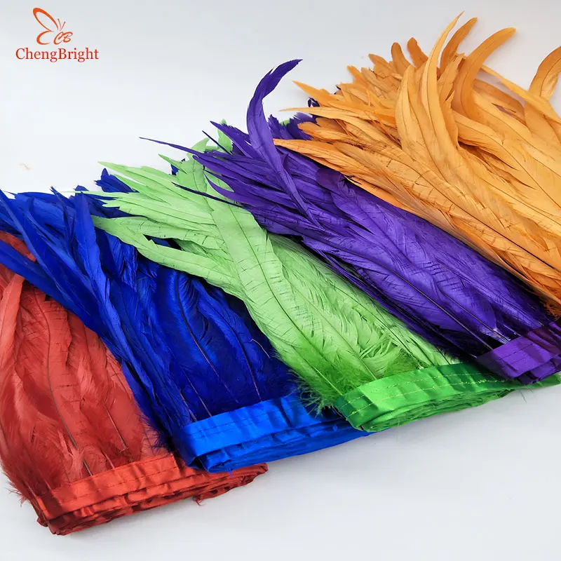 ChengBright Nice 10Yards Cock tail feathers Trim Fringe 30-35cm/12-14inch width Decorative Craft Feather Trim Feather Ribbon DIY
ChengBright Nice 10Yards Cock tail feathers Trim Fringe 30-35cm/12-14inch width Decorative Craft Feather Trim Feather Ribbon DIY