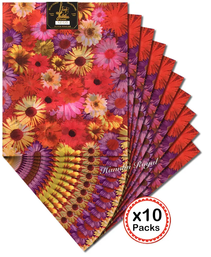 Multicolors floral African sego headtie headgear African Head tie scarf Wrapper 10 Packs per Lot 20 pieces total Wise choice
Multicolors floral African sego headtie headgear African Head tie scarf Wrapper 10 Packs per Lot 20 pieces total Wise choice