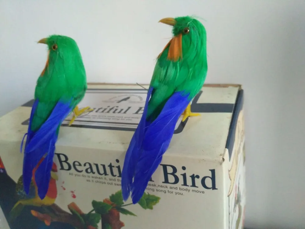 foam&feathers simulation birds one lot/ 2 pcs about 12cm colourful birds handicraft prop home garden decoration gift p0104
foam&feathers simulation birds one lot/ 2 pcs about 12cm colourful birds handicraft prop home garden decoration gift p0104