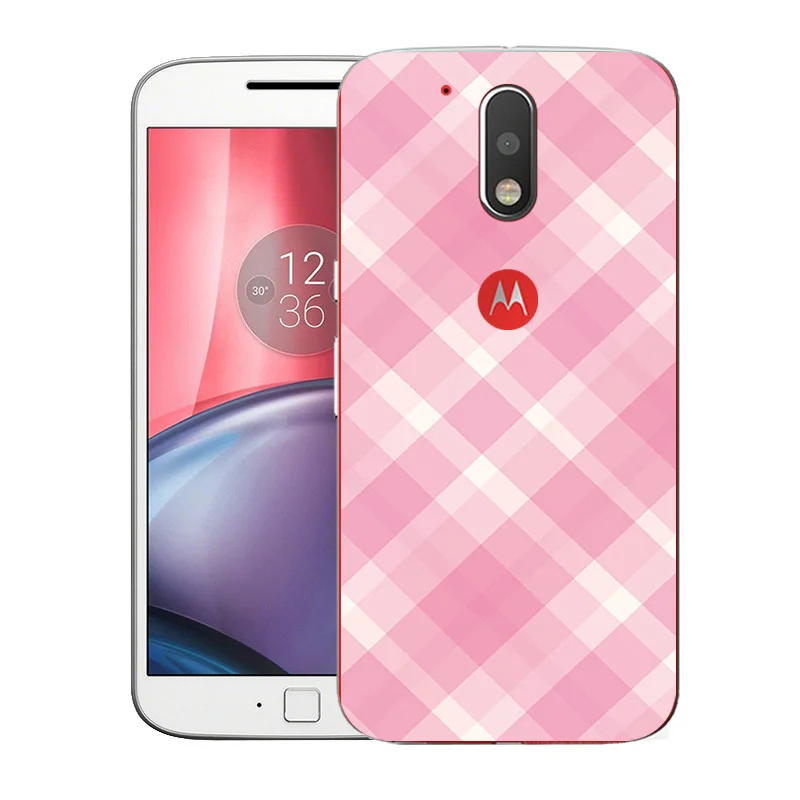 Для Motorola Moto G4/G4 Plus Чехлы квадратный чехол для телефона с принтом задняя крышка 5