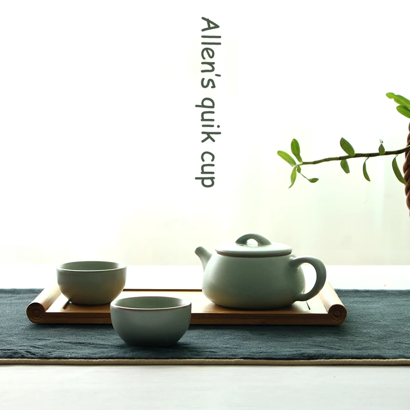 Ru yao чайник Smoothness Ru Kilns фарфоровые чайные наборы чайный набор Celadon чайная чашка портативный дорожный чайный набор чашка quik
Ru yao чайник Smoothness Ru Kilns фарфоровые чайные наборы чайный набор Celadon чайная чашка портативный дорожный чайный набор чашка quik