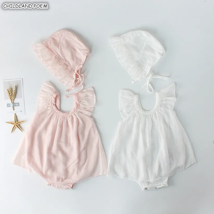 Baby Rompers Summer 2019 Baby Girl Clothes Cotton Ruffle Newborn Baby Clothes Infant Baby Girls Romper Girl Jumpsuit With Hat
Baby Rompers Summer 2019 Baby Girl Clothes Cotton Ruffle Newborn Baby Clothes Infant Baby Girls Romper Girl Jumpsuit With Hat