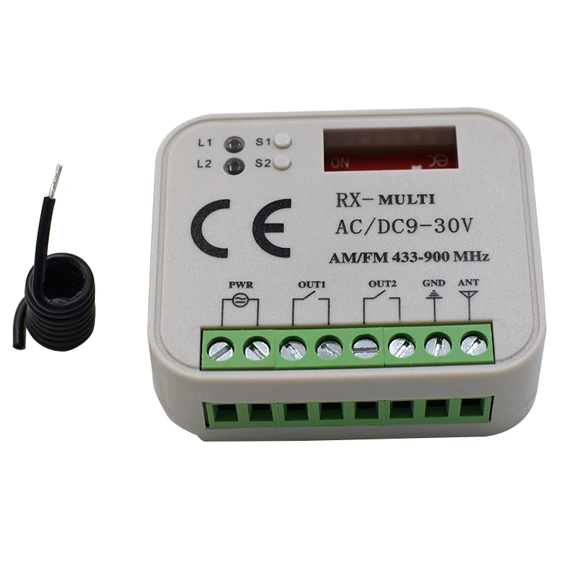 300-900MHz Gate Garage Door Hand Remote Control for XT2 868 SLH 868.35MHZ Receiver
300-900MHz Gate Garage Door Hand Remote Control for XT2 868 SLH 868.35MHZ Receiver