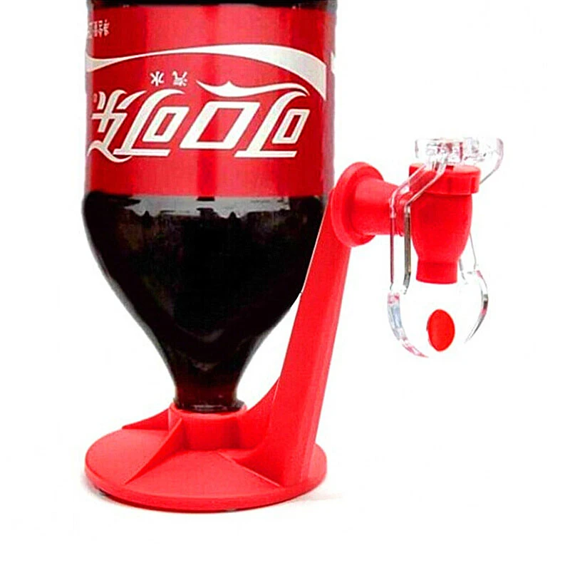 Фото Портативный водопроводный дозатор для соды бутылка кока с ног на - купить