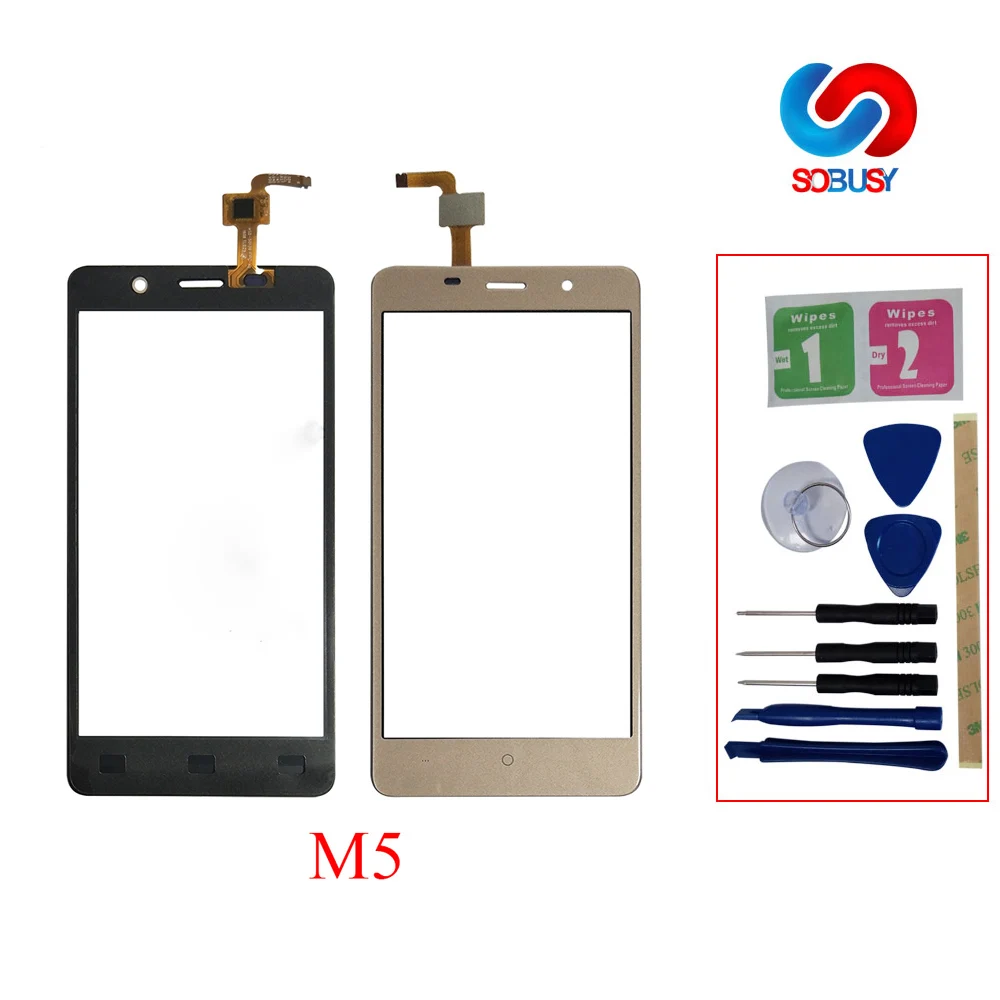 Сенсорная панель для Leagoo M5 сенсорный экран дигитайзер запчасти переднее стекло