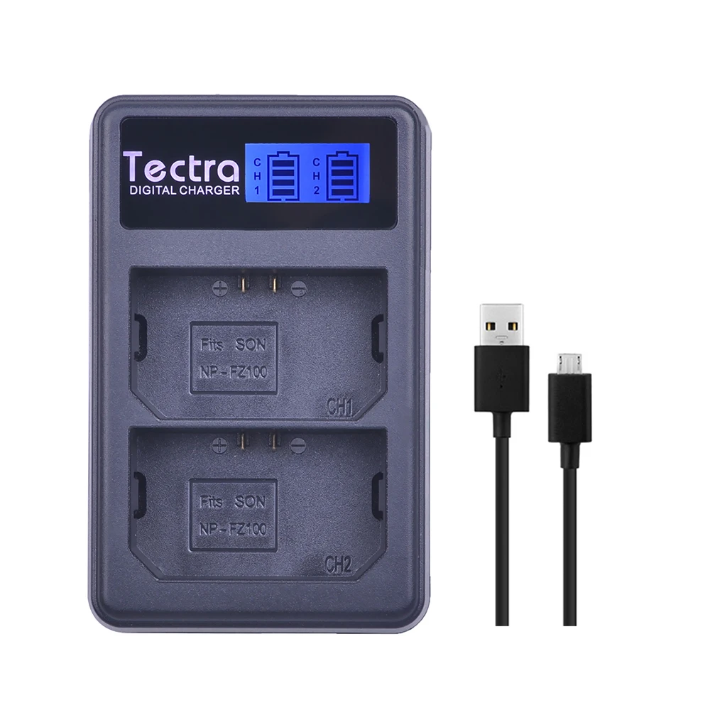 Tectra NP FZ100 NP-FZ100 NPFZ100 LCD USB двойное зарядное устройство для Sony ILCE-9, BC-QZ1, a7r3, A7RIII, ILCE-7RM3, A9R, 7RM3, камера
Tectra NP FZ100 NP-FZ100 NPFZ100 LCD USB двойное зарядное устройство для Sony ILCE-9, BC-QZ1, a7r3, A7RIII, ILCE-7RM3, A9R, 7RM3, камера