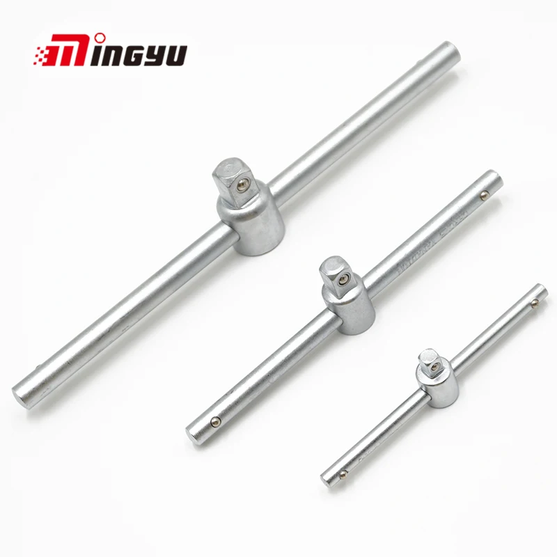 1/4" 3/8" 1/2" Driver Socket Wrench Extension Sliding Bar T-handle Socket Extension Connection For Ratchet Driver Auto Repair
1/4" 3/8" 1/2" Driver Socket Wrench Extension Sliding Bar T-handle Socket Extension Connection For Ratchet Driver Auto Repair