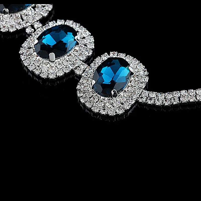 Прозрачный Новинка 2015 Кристалл braceletn моды посеребренные горный хрусталь bijoux