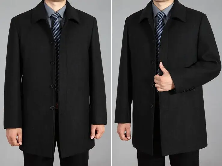 S-4XL горячее/весеннее мужское Новое модное длинное шерстяное пальто с отворотами большого размера
S-4XL горячее/весеннее мужское Новое модное длинное шерстяное пальто с отворотами большого размера