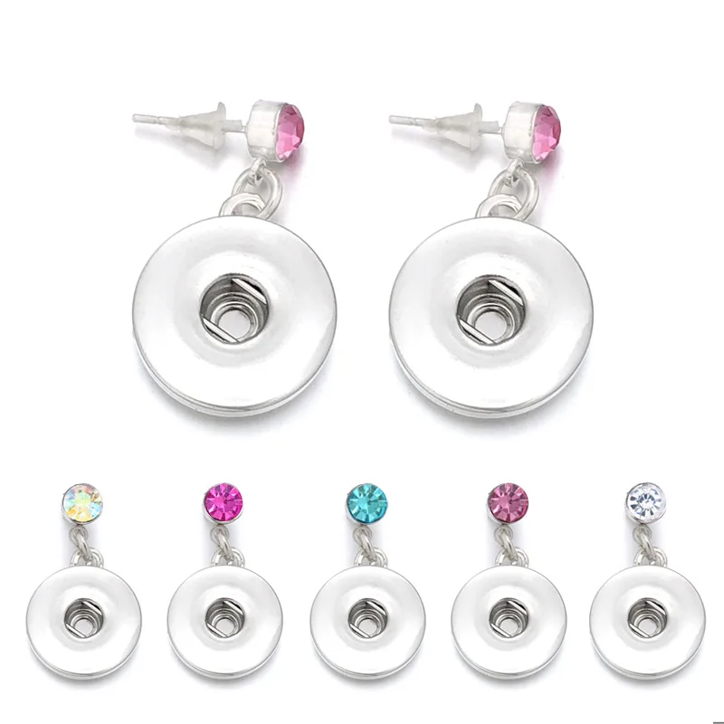 Fashion Interchangeable Crystal 033 Earring Fit 12mm 18mm Snap Button Earring For Women Gfit Charm Jewelry
Fashion Interchangeable Crystal 033 Earring Fit 12mm 18mm Snap Button Earring For Women Gfit Charm Jewelry