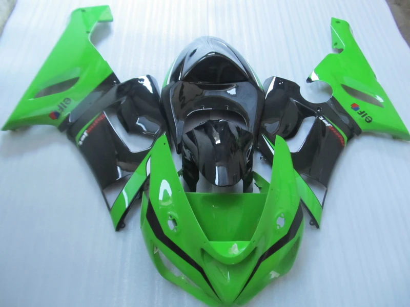ABS Fairing kits for Kawasaki NINJA ZX 6R 2005 2006 aftermarket zx6r 05 06 green black fairings set HT25
ABS Fairing kits for Kawasaki NINJA ZX 6R 2005 2006 aftermarket zx6r 05 06 green black fairings set HT25