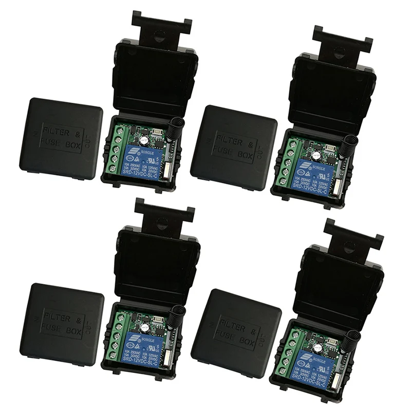 4pcs/set Remote Control Switch DC 12V 11Gang Remote Relay Module Contact access control lock system wireless switch smart home
4pcs/set Remote Control Switch DC 12V 11Gang Remote Relay Module Contact access control lock system wireless switch smart home