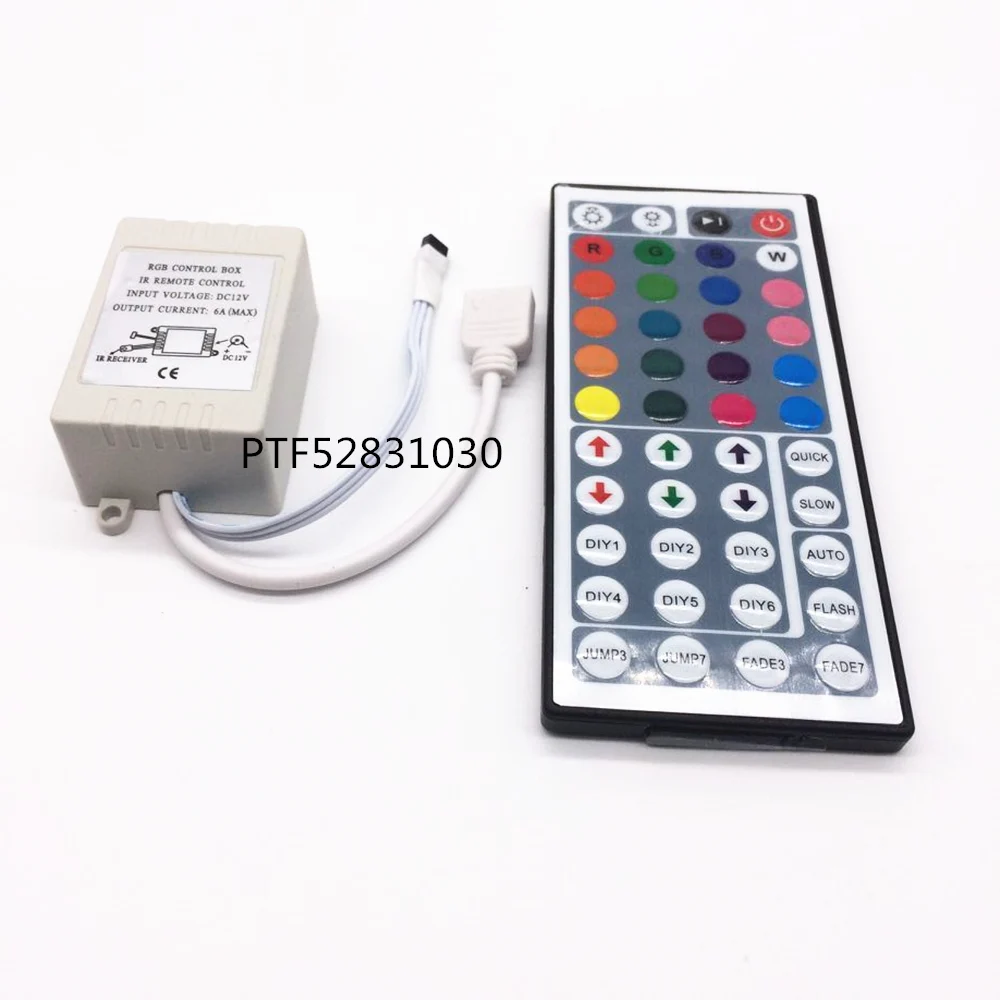 Led контроллер 44 клавиши LED IR RGB контроллер светодиодные фонари контроллер ИК пульт дистанционного управления Диммер DC12V 6A для RGB 3528 5050 Светоди...
Led контроллер 44 клавиши LED IR RGB контроллер светодиодные фонари контроллер ИК пульт дистанционного управления Диммер DC12V 6A для RGB 3528 5050 Светоди...