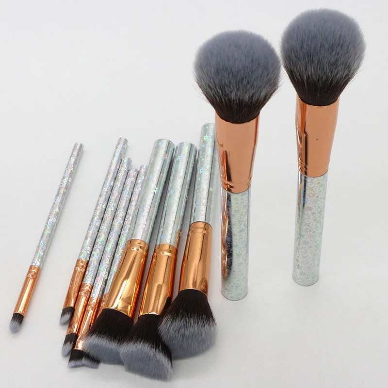 New Arrive 10 pieces Diamond Makeup Brushes 10Pcs Makeup Brush Set Premium Kabuki Foundation Face Eye Make Up Brushes Kit 10set
New Arrive 10 pieces Diamond Makeup Brushes 10Pcs Makeup Brush Set Premium Kabuki Foundation Face Eye Make Up Brushes Kit 10set