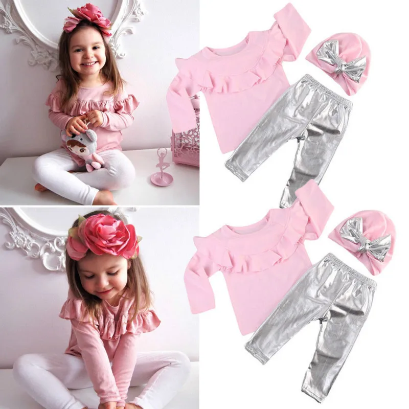 Newborn Kids Baby Girls Clothes Set Tops Lotus Collar Long Sleeve Sweatshirt Long Pants Outfits Casual Girl Clothes Set Age 0-3T
Newborn Kids Baby Girls Clothes Set Tops Lotus Collar Long Sleeve Sweatshirt Long Pants Outfits Casual Girl Clothes Set Age 0-3T
