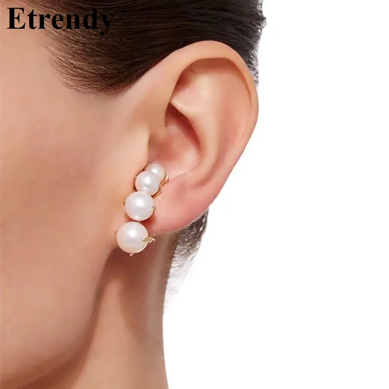 Fashion Earrings For Women Personality Statement Pearl Ear Cuffs Pendientes Jewelry Brincos
Fashion Earrings For Women Personality Statement Pearl Ear Cuffs Pendientes Jewelry Brincos