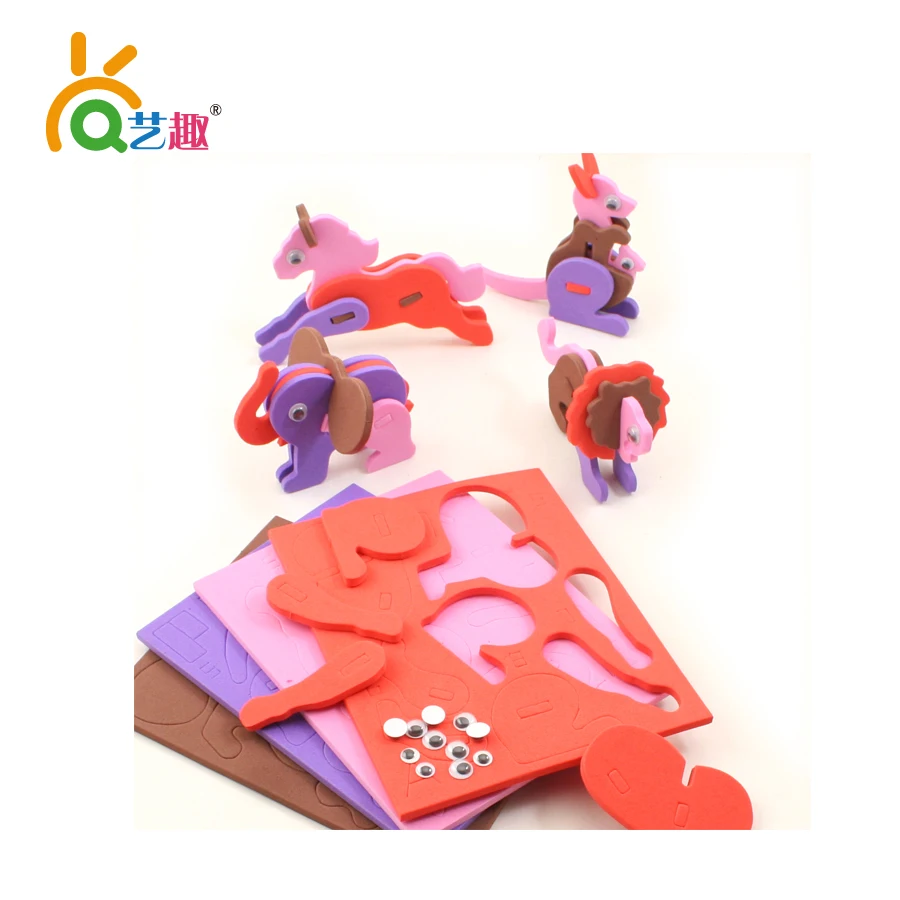Детские 3D пазлы из ЭВА с 4 рисунками/Детские DIY Искусственные игрушки ручной работы с животными/Детский Сад Искусство ручной работы Обучающи...
Детские 3D пазлы из ЭВА с 4 рисунками/Детские DIY Искусственные игрушки ручной работы с животными/Детский Сад Искусство ручной работы Обучающи...